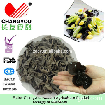 BRC Certified Chinese Food Natural Black Fungus Dried Black Agaric